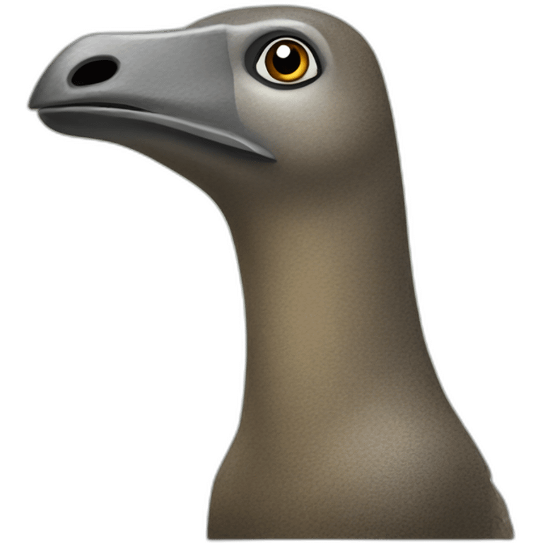 easter island moa emoji