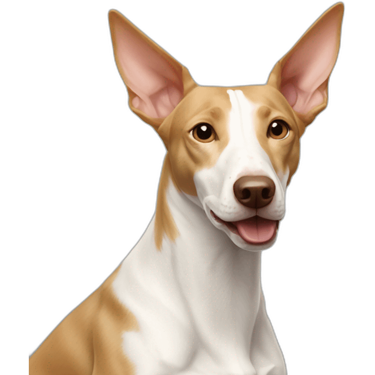 white podenco dog emoji