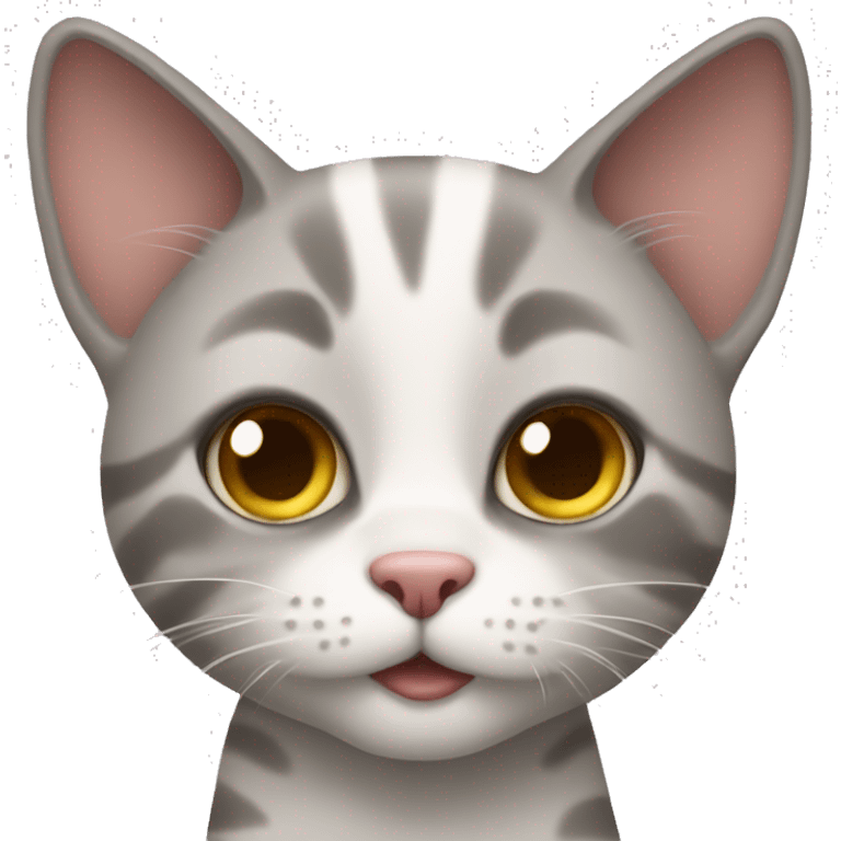 Cute emoji Edith a cat emoji