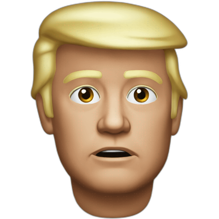 Trump mugshot emoji