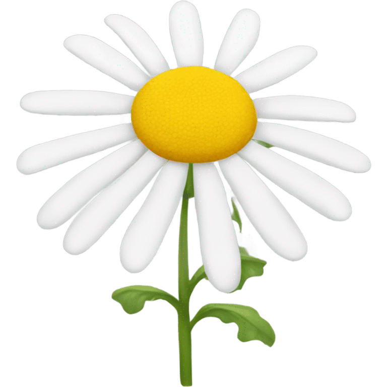 one chamomile flower emoji