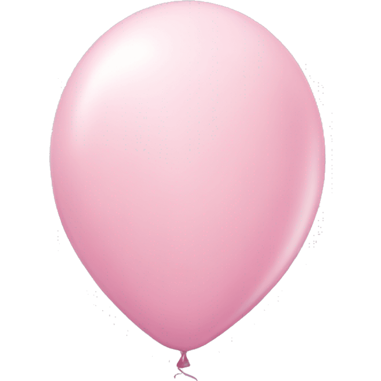 pastel pink balloon emoji