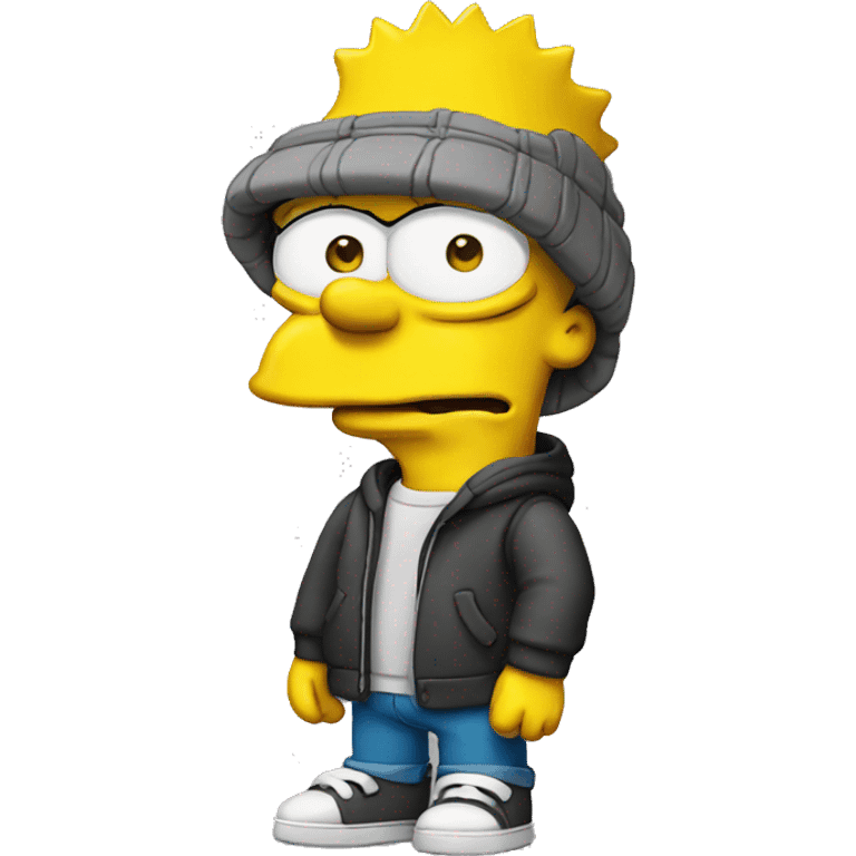 bart simpsons emoji