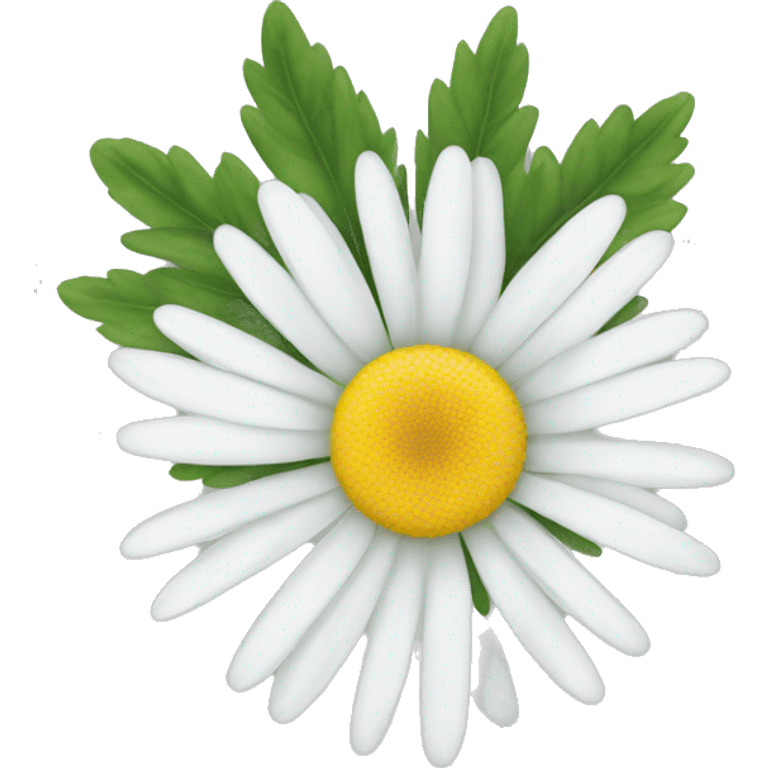 White daisy emoji