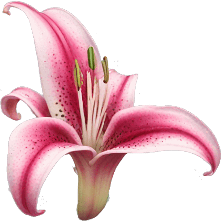 Stargazer Lily  emoji