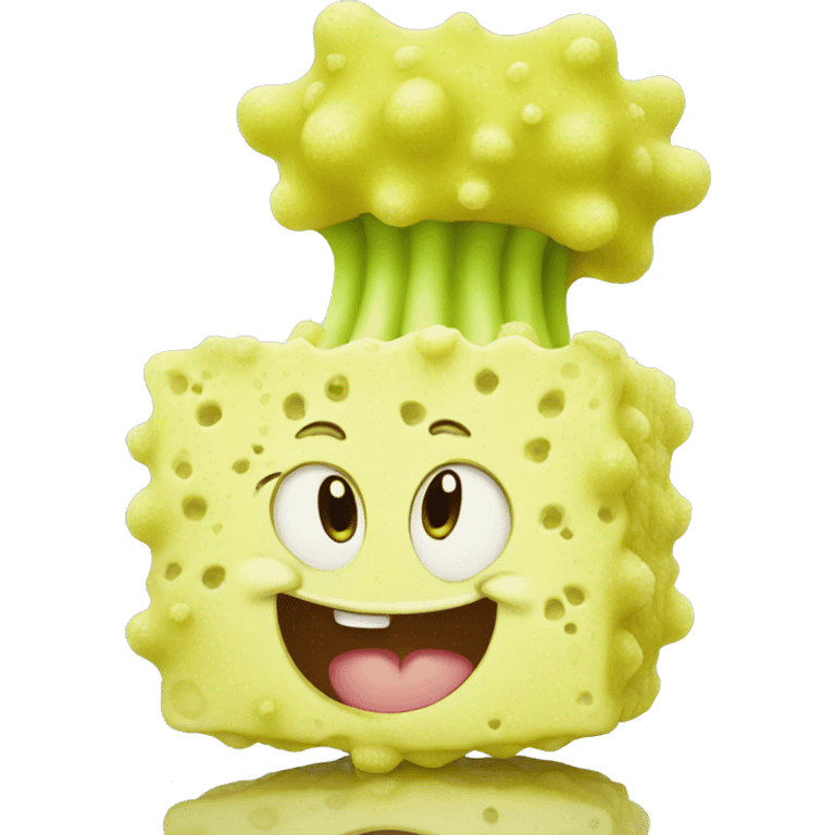 cute baby sponge bob emoji