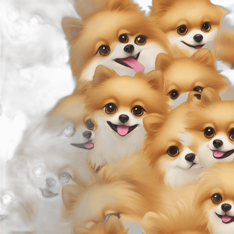 pomeranian heaven emoji