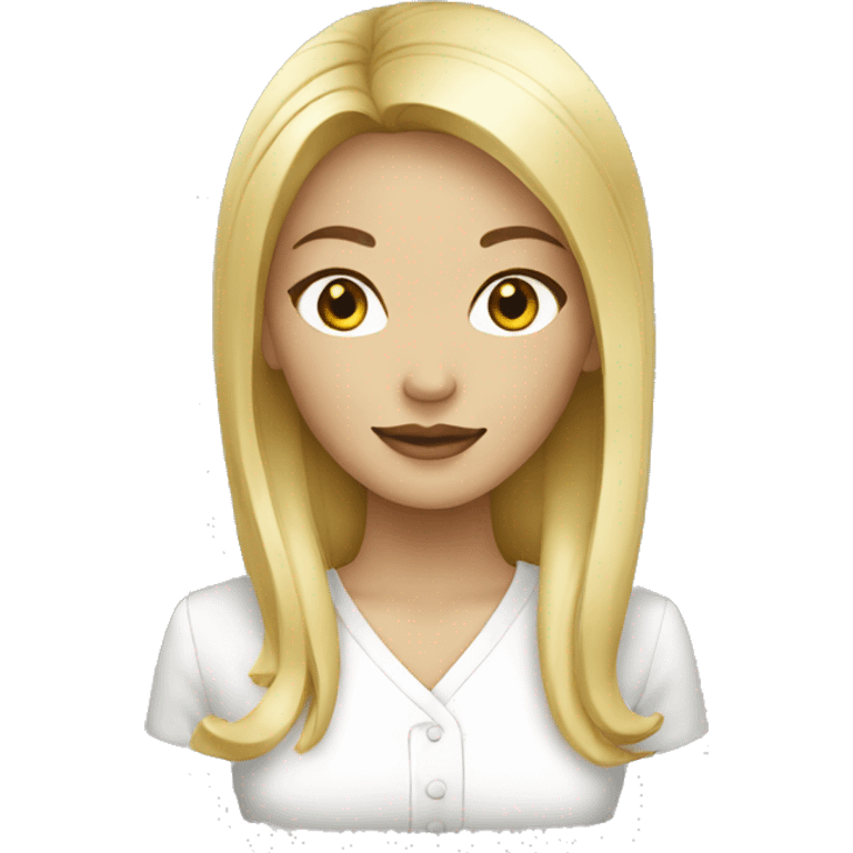 chinois noir blond emoji