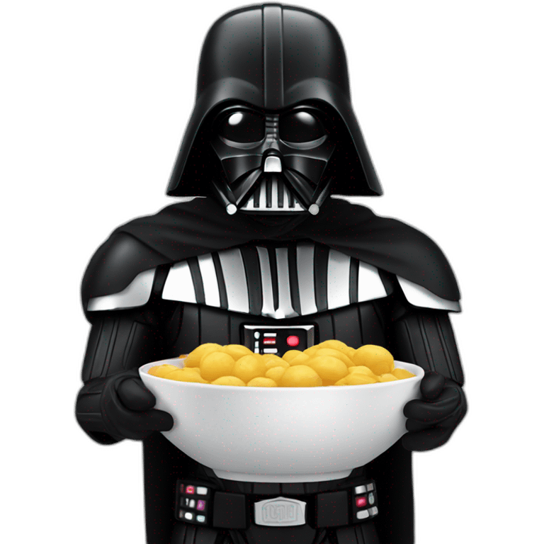 Dark Vador qui mange emoji