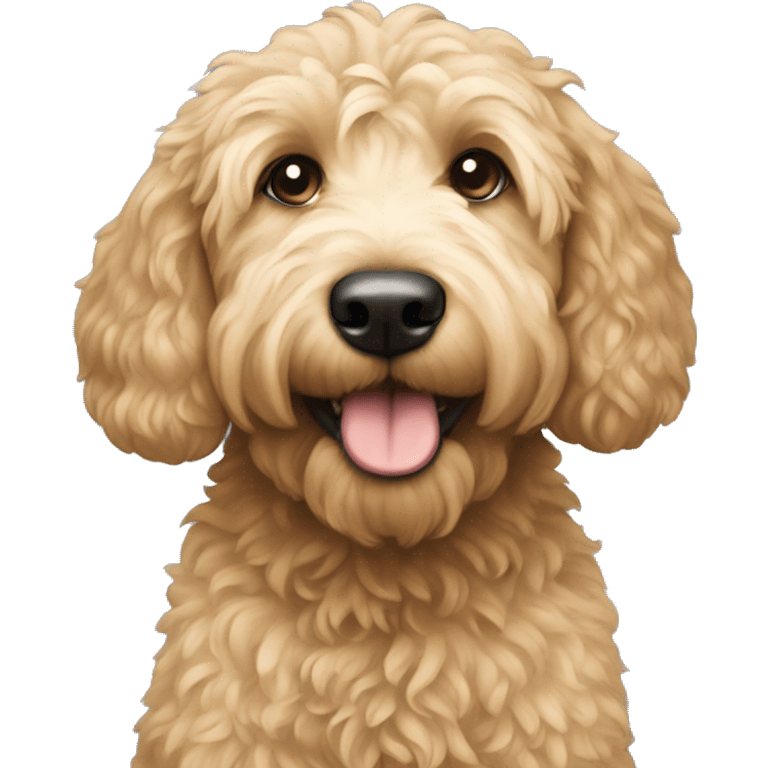 Goldendoodle emoji