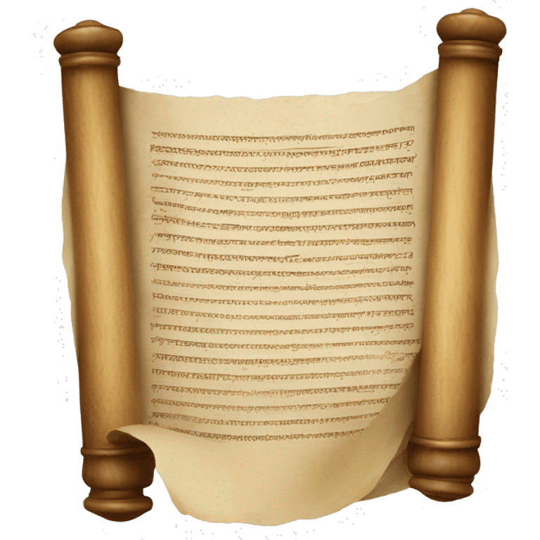 torah scroll emoji