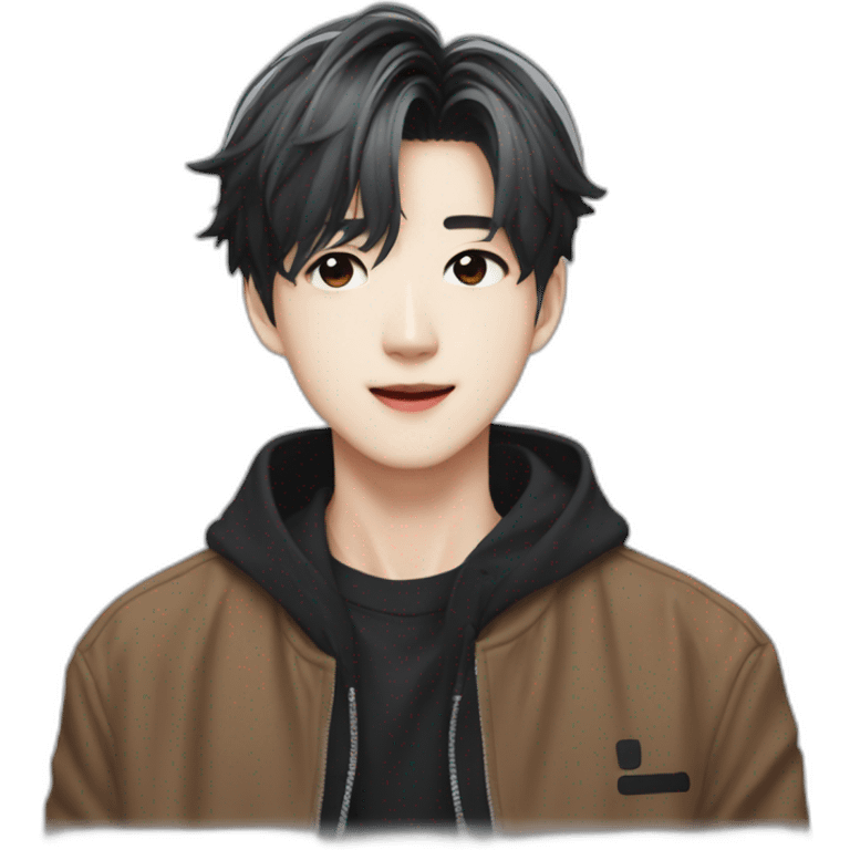 Hyunjin from stray kids emoji