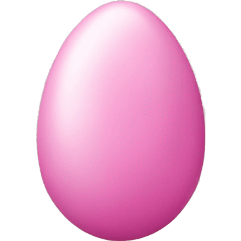 pink egg emoji