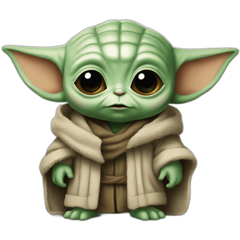 Baby yoda alias grigou emoji