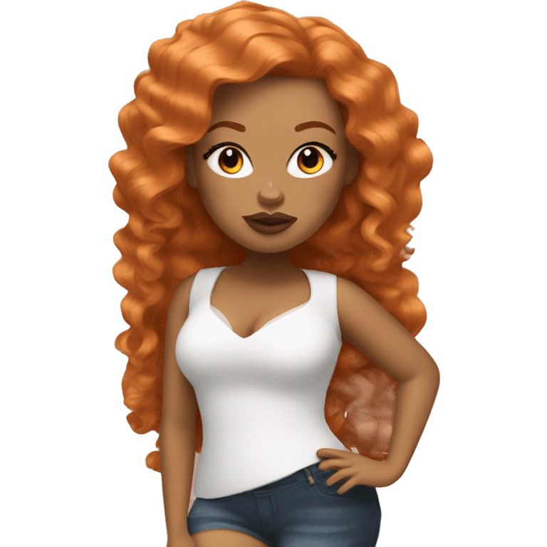 plus size bratz ginger emoji