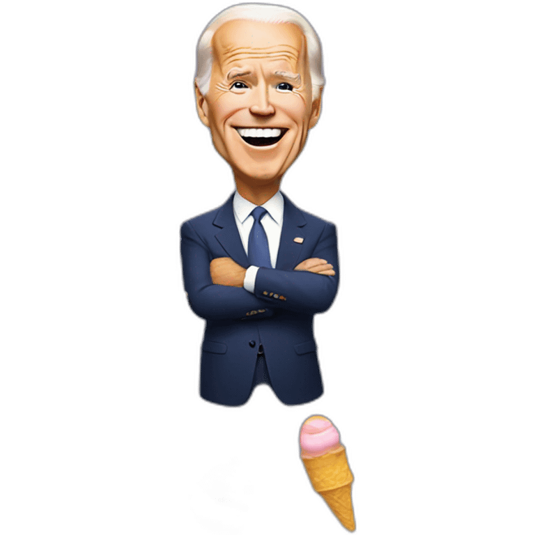 biden-with-ice-cream emoji