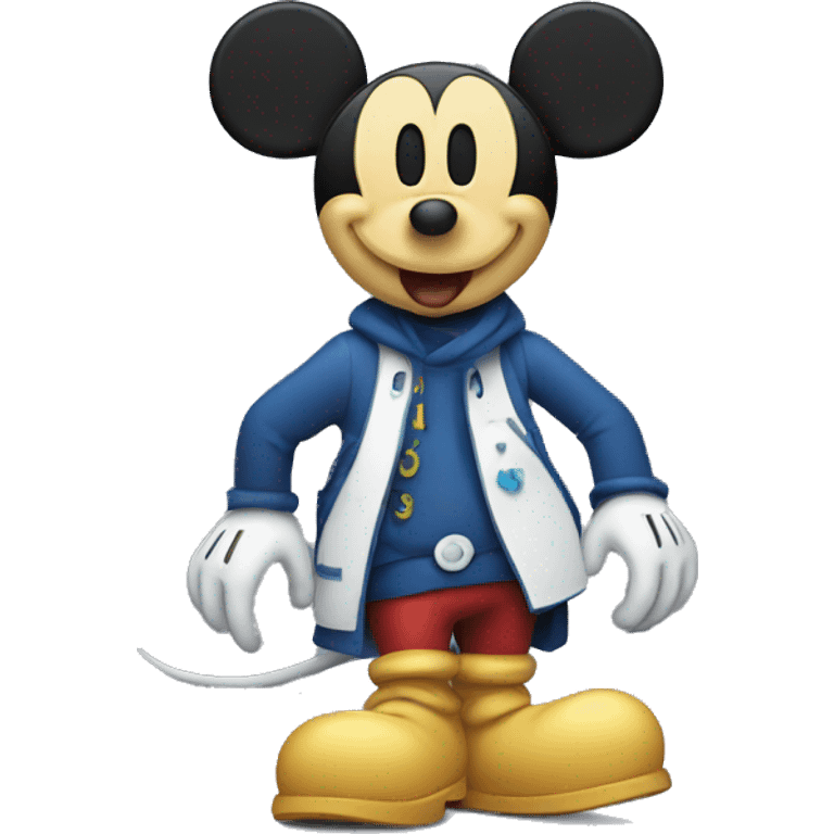 Mickey Mouse countdown emoji