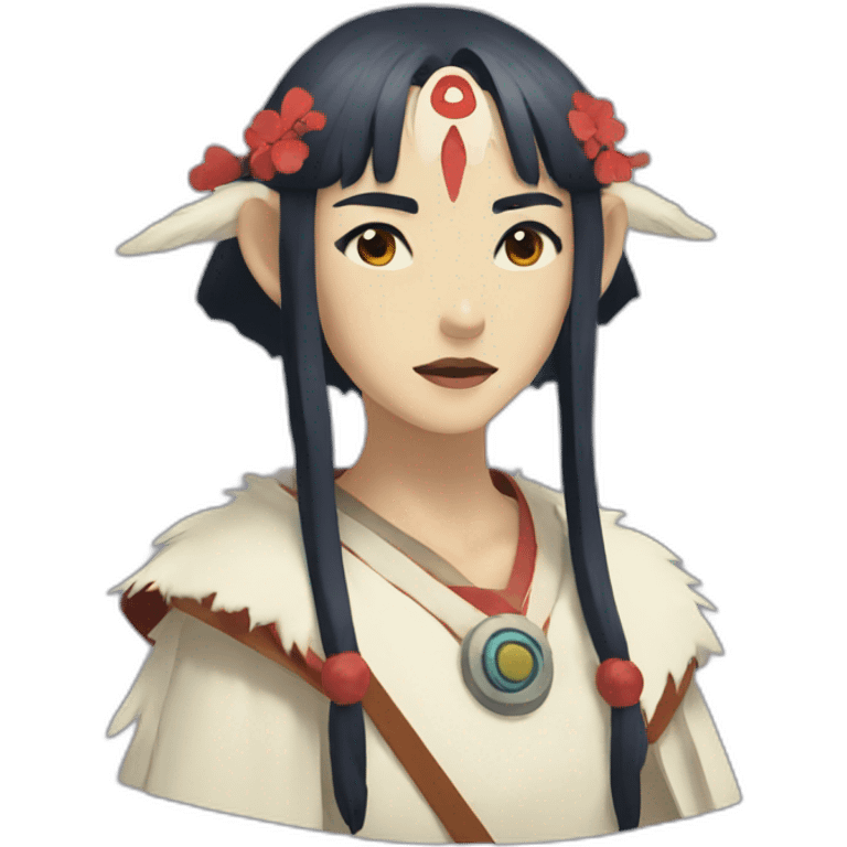 Ashitaka princesse mononoke emoji