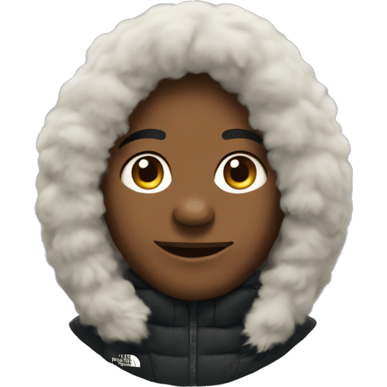 The North Face emoji