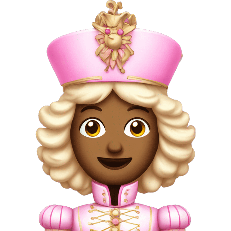 Pink nutcracker  emoji