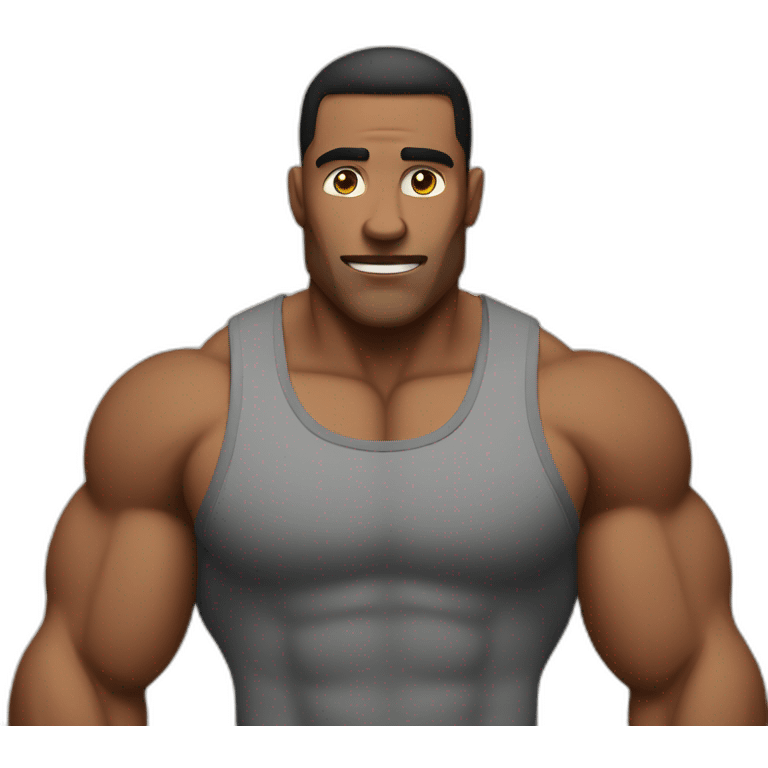 muscular man emoji