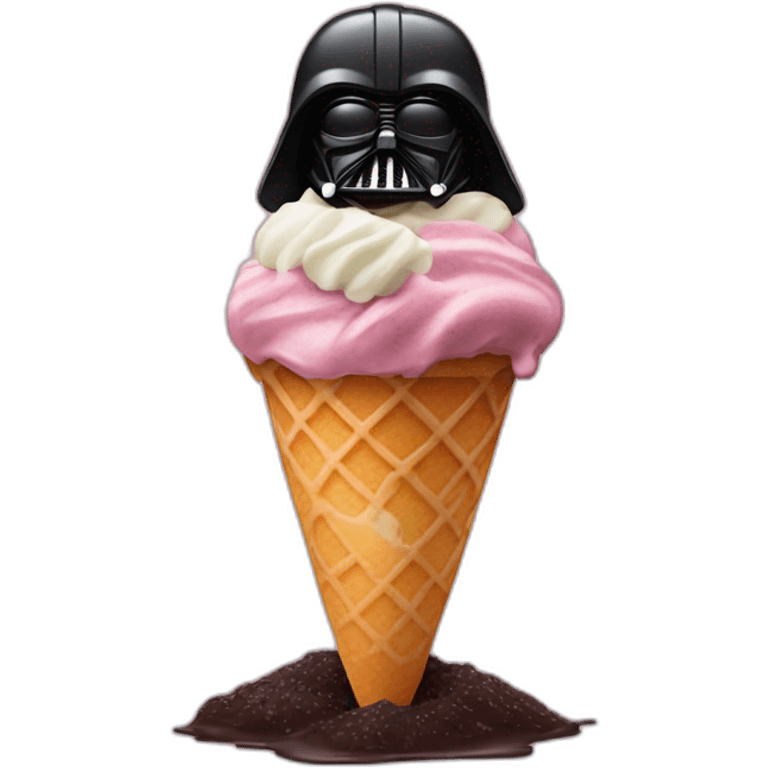 dart Vader icecream emoji