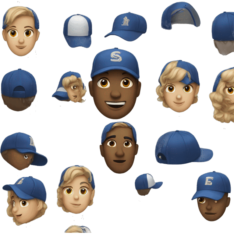 Baseball cap emoji