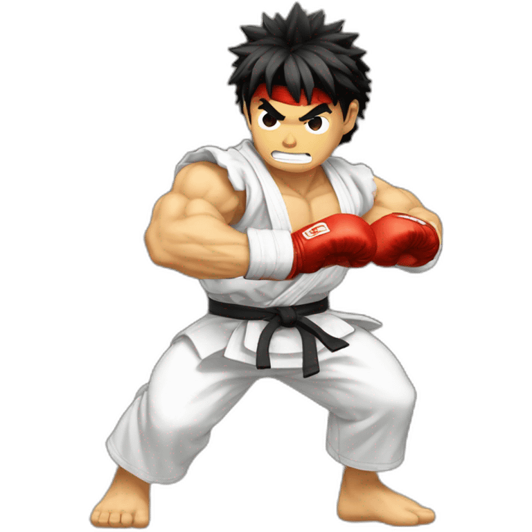 street fighter ryu hadoken emoji