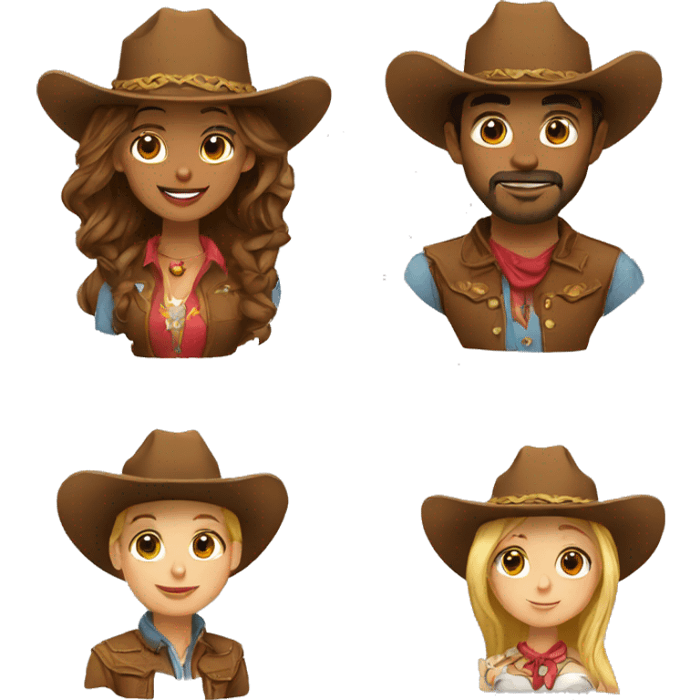 cowboy & Cowgirl emoji