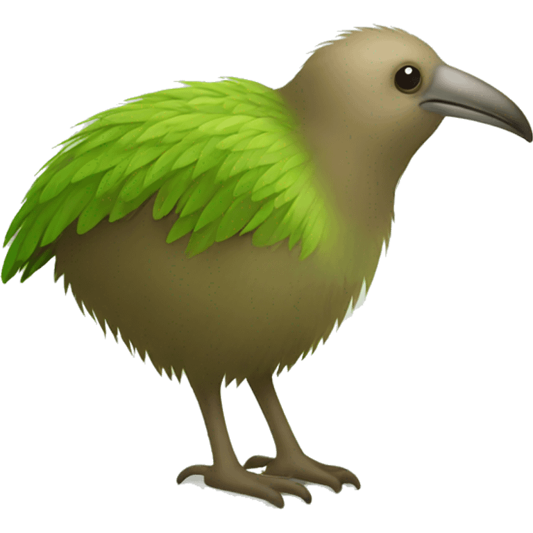 Kiwi bird side view  emoji