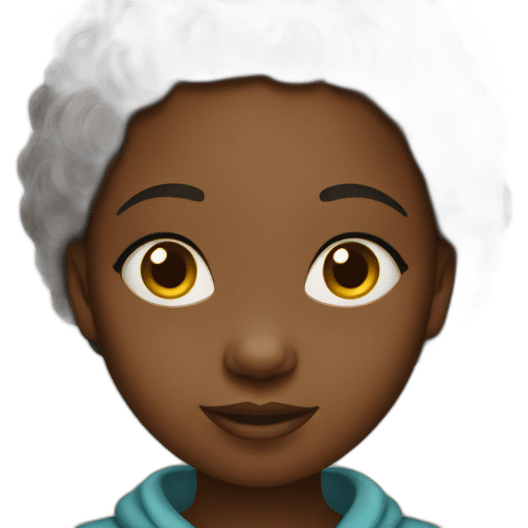 african girl emoji