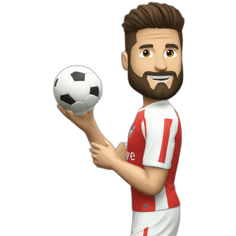 giroud trophey  emoji