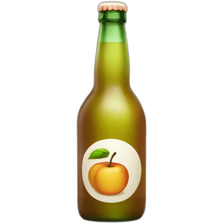 Cider bottle emoji