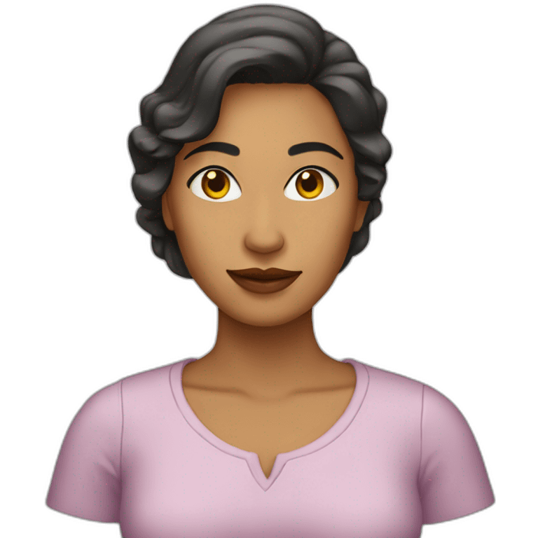 Mujer enojada emoji