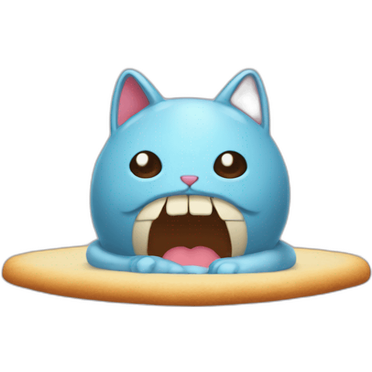 Chat sur tortu emoji