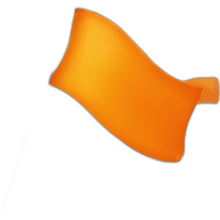 Orange flag emoji