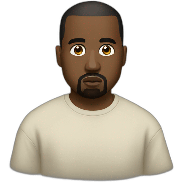 Kanye east emoji