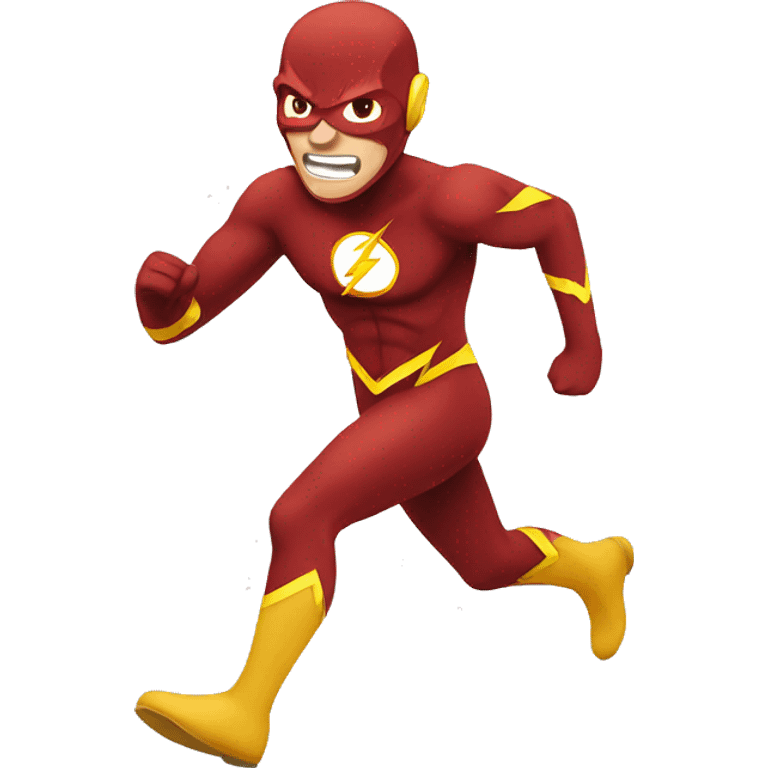 Flash running emoji