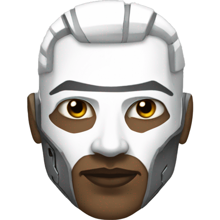 Cyborg DC emoji