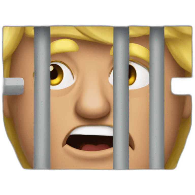 trump-in-jail-cell emoji