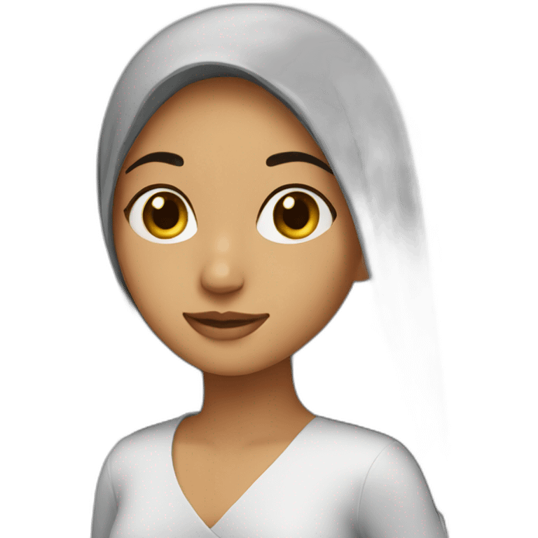 An Arab girl emoji