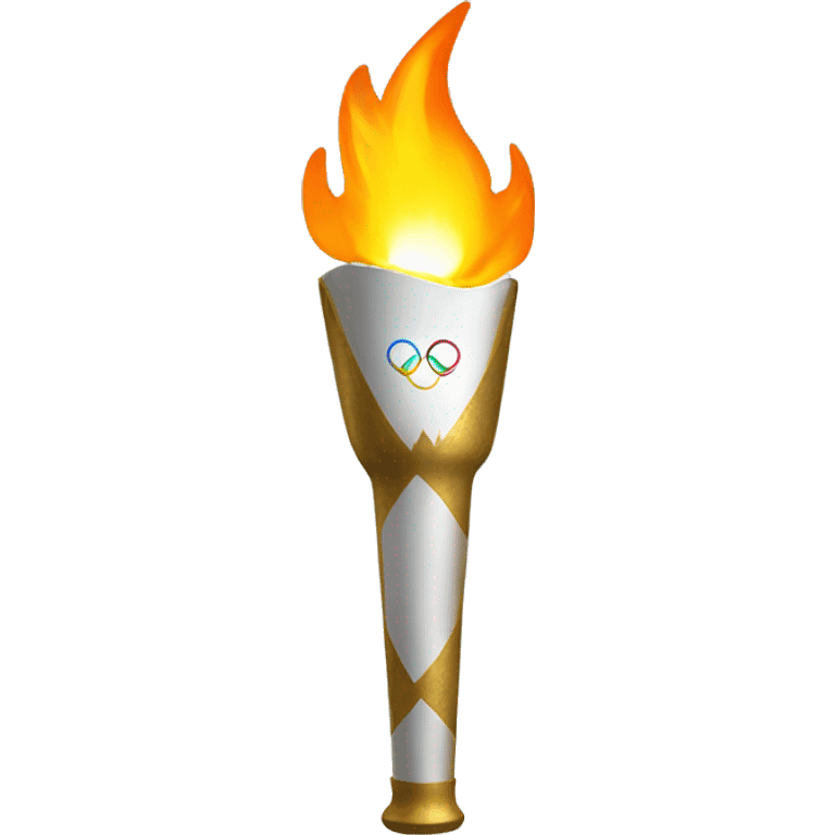 Olympic torch emoji