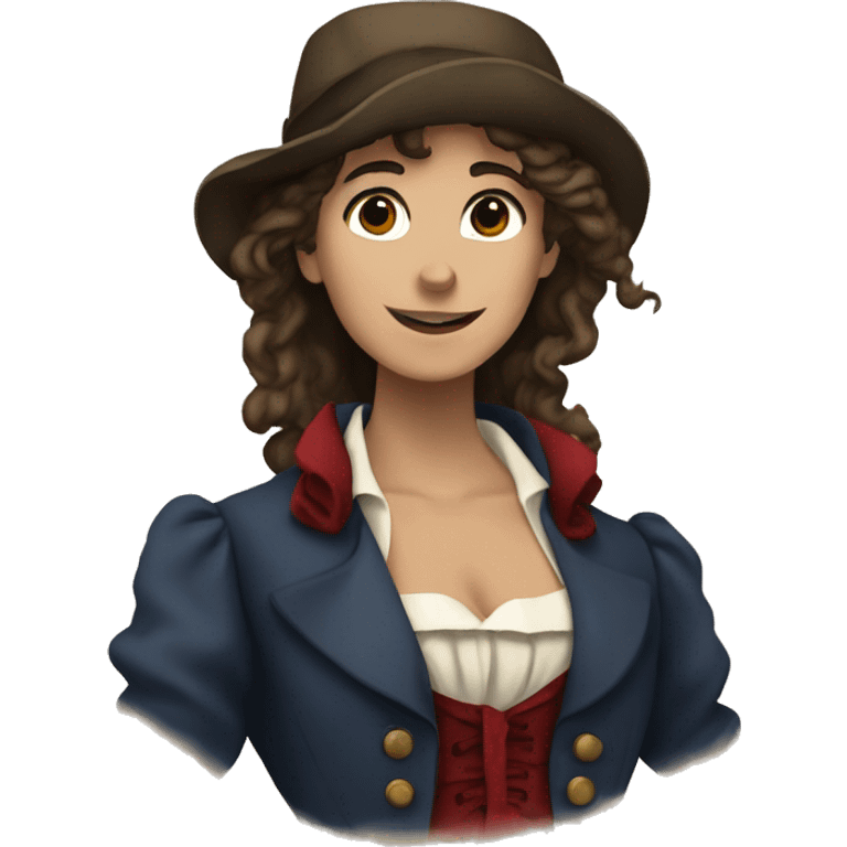 Eponine in Les Miserables the musical emoji