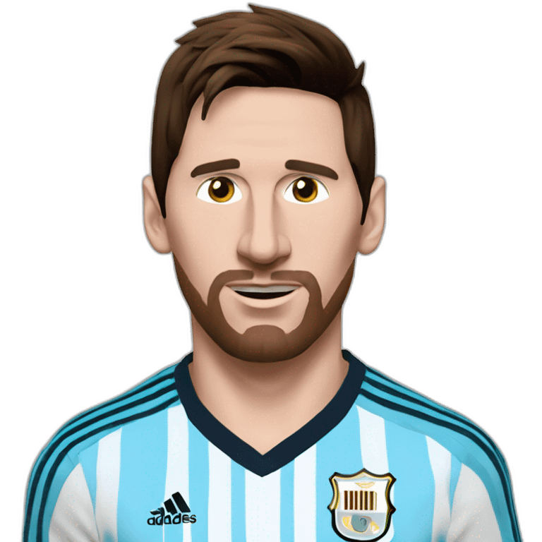 Lionel Messi argentina emoji