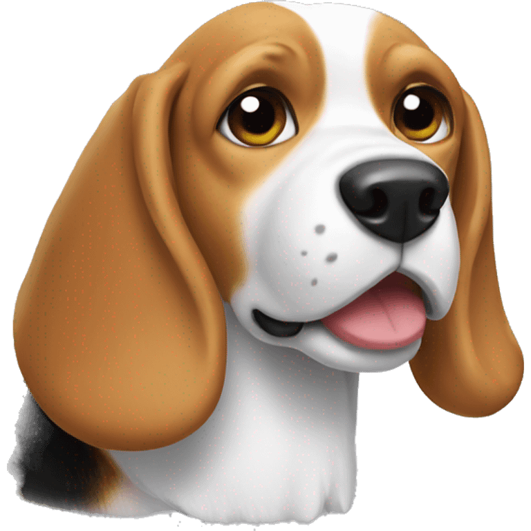 Beagle with apple air max emoji