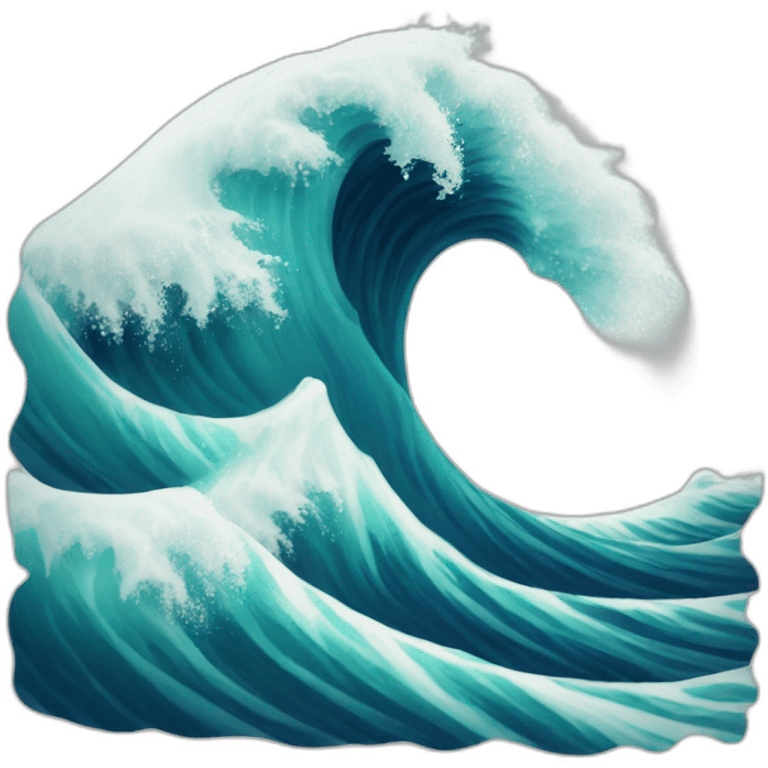 wave emoji