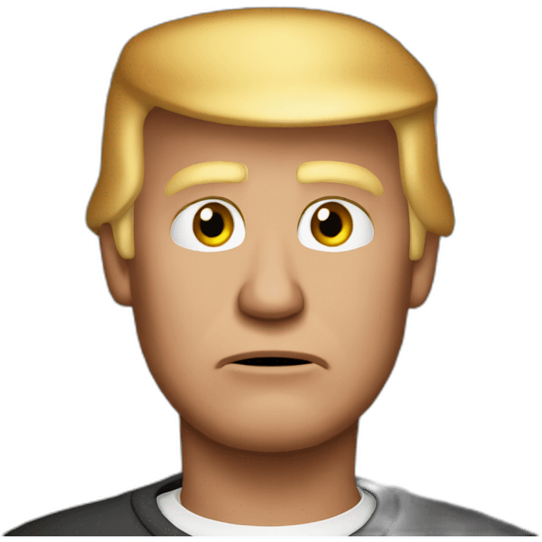 donald trump in prison emoji