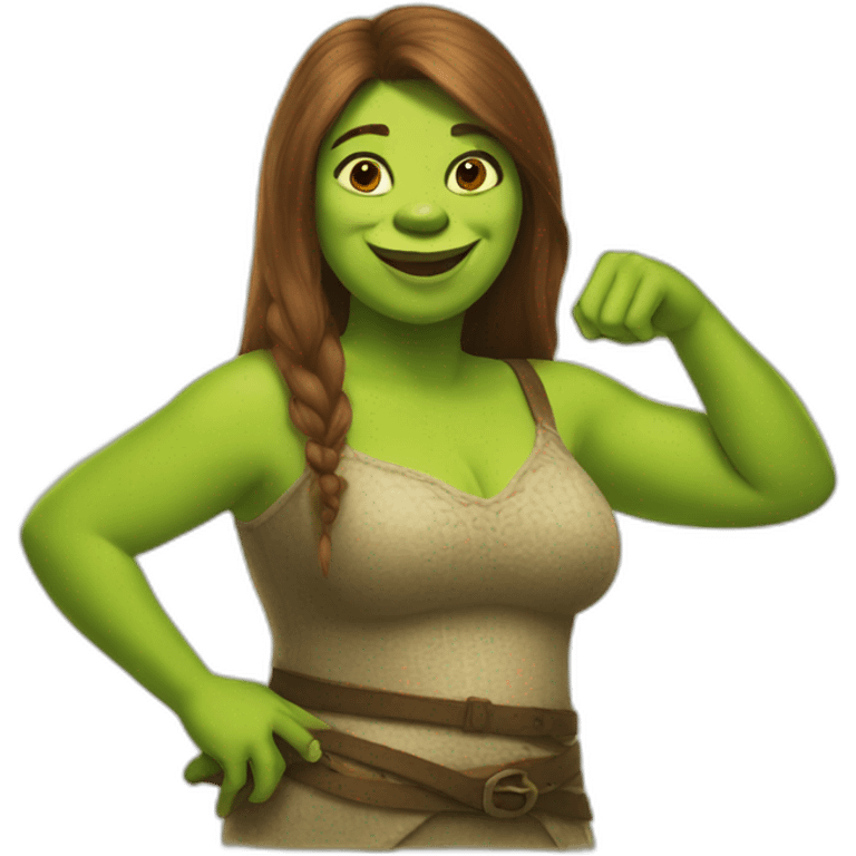 Fiona shrek emoji