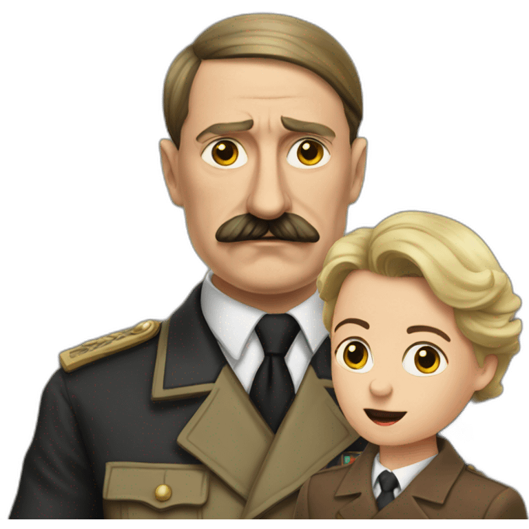 Hitler et sa mère emoji