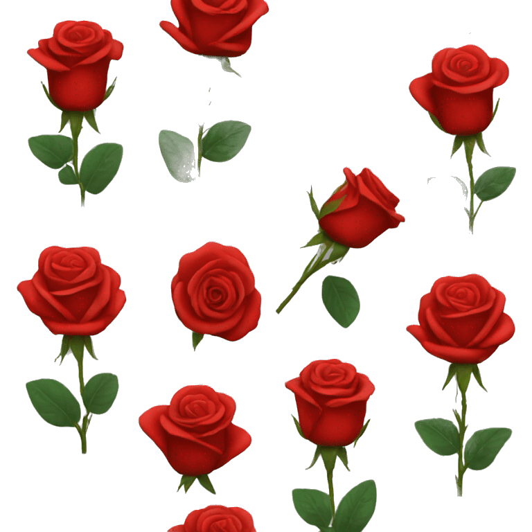 Red rose  emoji